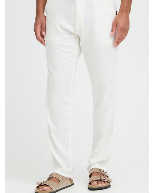 Blend Leinenhose Bhlikan in White für Herren
