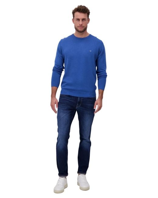 Fynch-Hatton Pullover in Blue für Herren