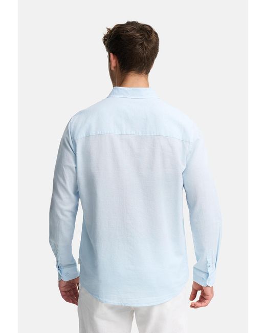 INDICODE Hemd Ceppo in Blue für Herren