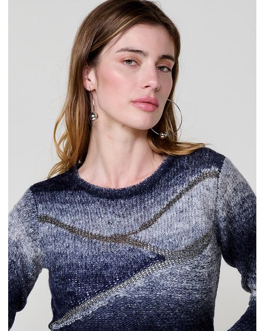 Koröshi Blue Pullover