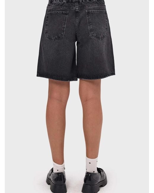 its basic Blue Its Basic Jeans Elasticated Baggy Denim Short