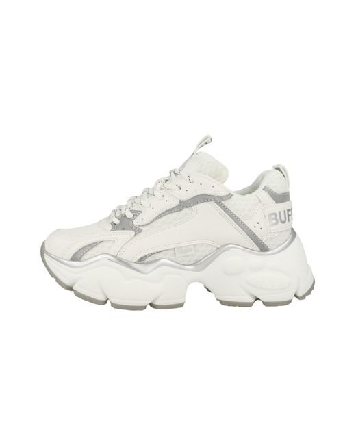 Buffalo White Sneaker Binary Shadow