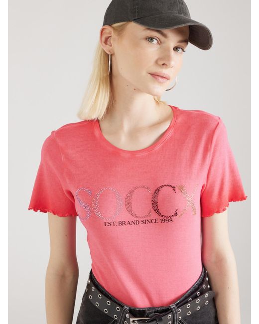 SOCCX Pink T-shirt 'holly'