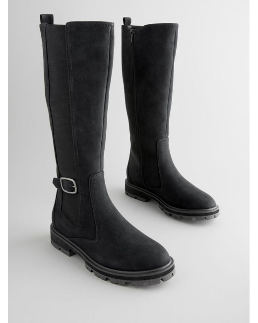 Next Black Stiefel