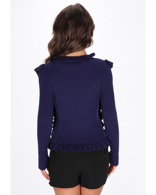 faina Blue Pullover