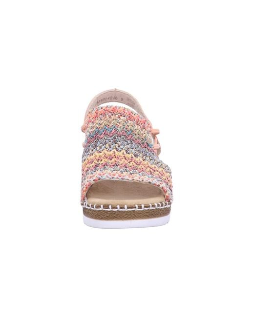 Rieker Pink Sandale