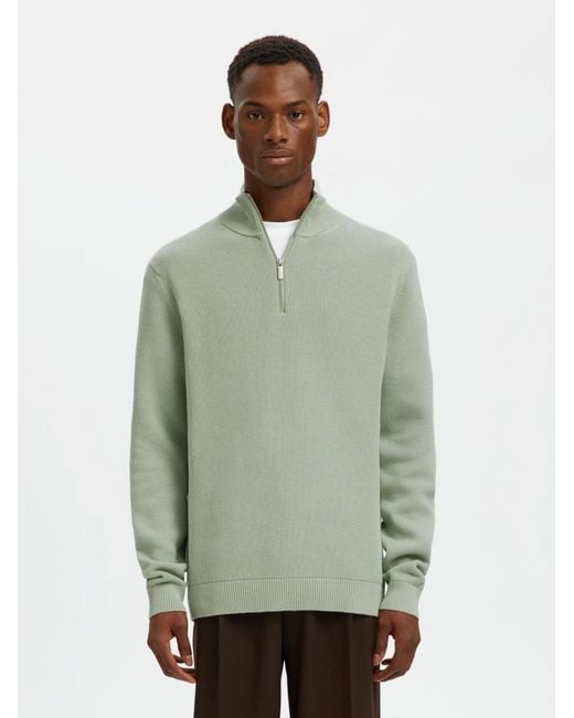 SELECTED Pullover Slhdane in Green für Herren