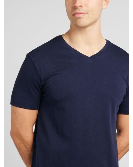 Banana Republic T-shirt 'lux touch' in Blue für Herren