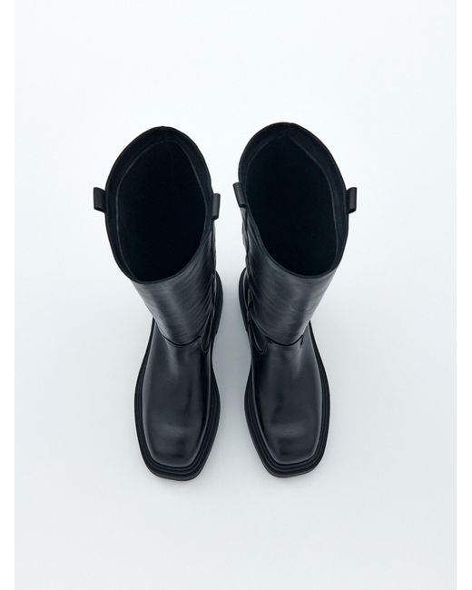EDITED Black Stiefel Mathilde