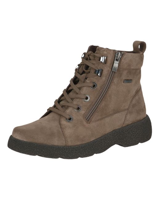 Caprice Brown Schnürstiefelette