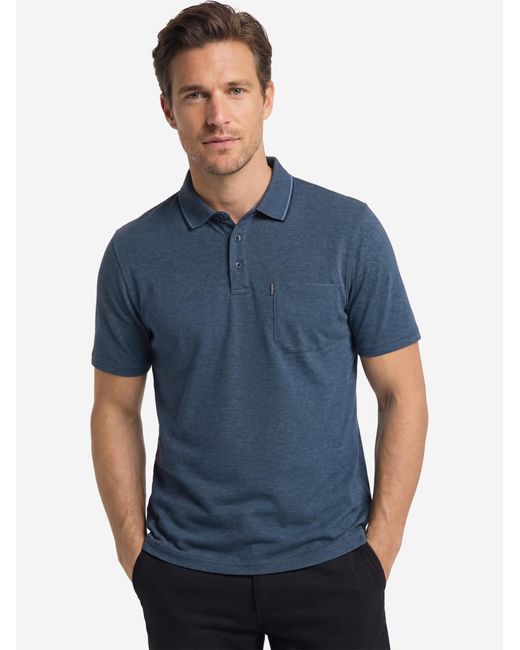 CASA MODA Shirt Basic in Blue für Herren