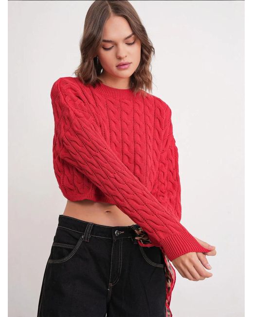 MixRay Red Pullover