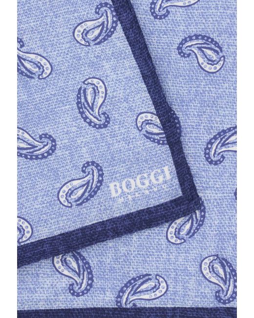 Boggi Tuch in Blue für Herren