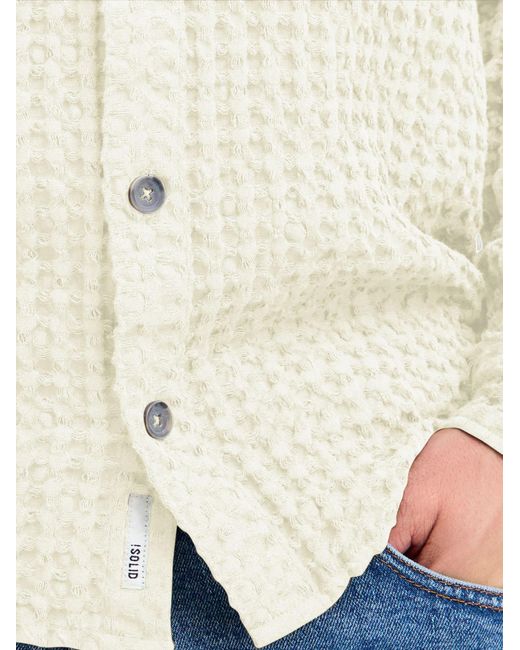 Solid Hemd Nelix in White für Herren