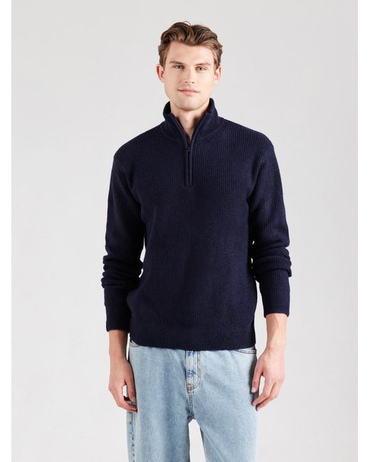INDICODE Pullover Bertram in Blue für Herren
