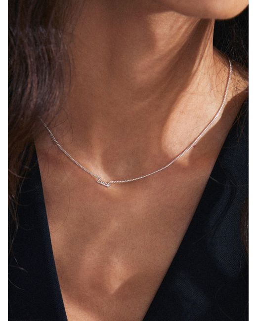 Pilgrim White Kette Luck