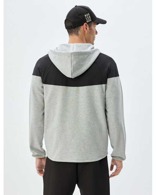 Koton Sweatjacke in Gray für Herren