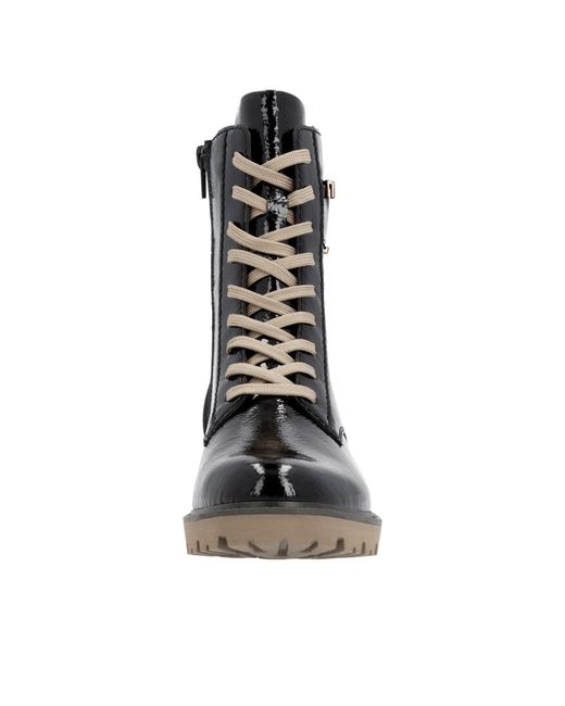 Remonte Black Schnürstiefelette