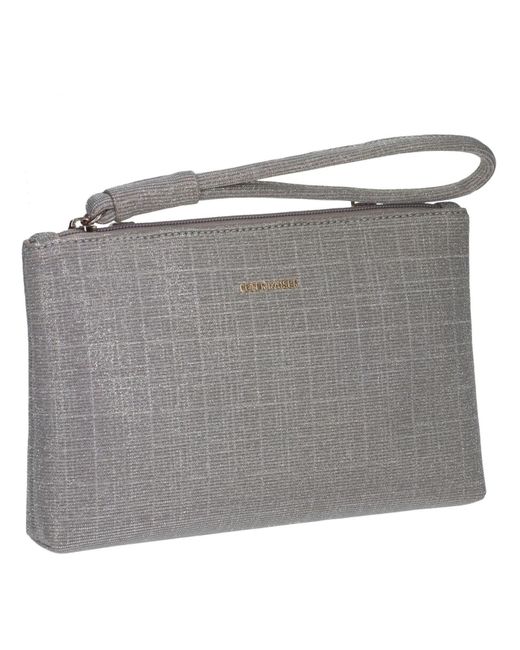 Peter Kaiser Gray Clutch