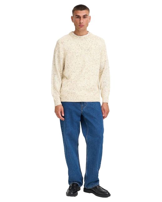 Solid Pullover Simcha in Natural für Herren