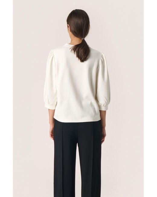 Soaked In Luxury White Bluse 'Leste'