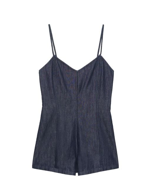 Pull&Bear Blue Jumpsuit