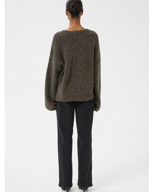 Gestuz Brown Pullover Gzalpha