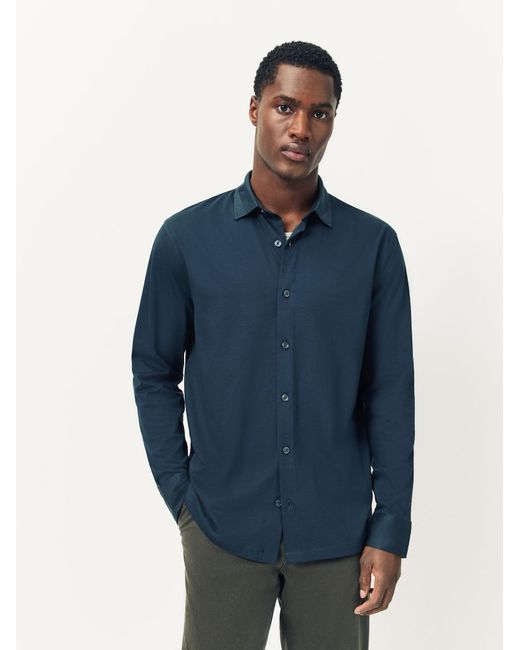 Next Hemd Supima in Blue für Herren