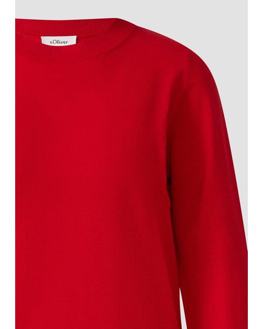 S.oliver Red Pullover