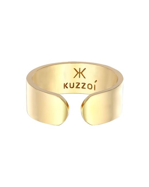 Kuzzoi Ring in Metallic für Herren
