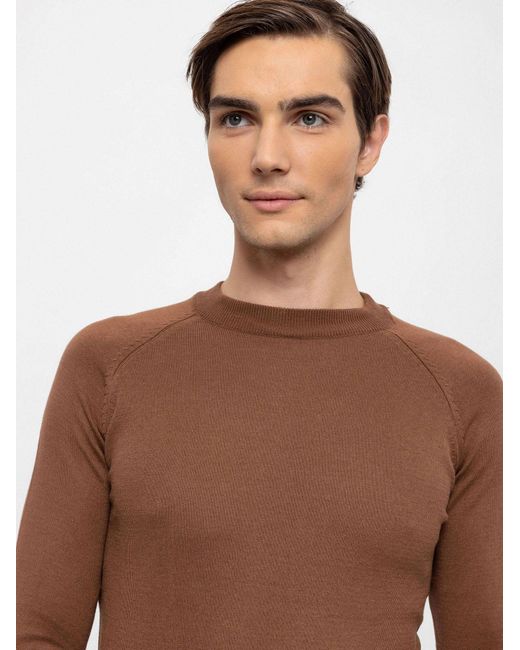 Antioch Crew Neck Pullover in Brown für Herren