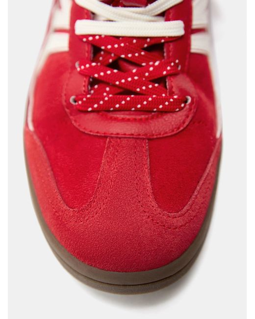Pull&Bear Red Sneaker