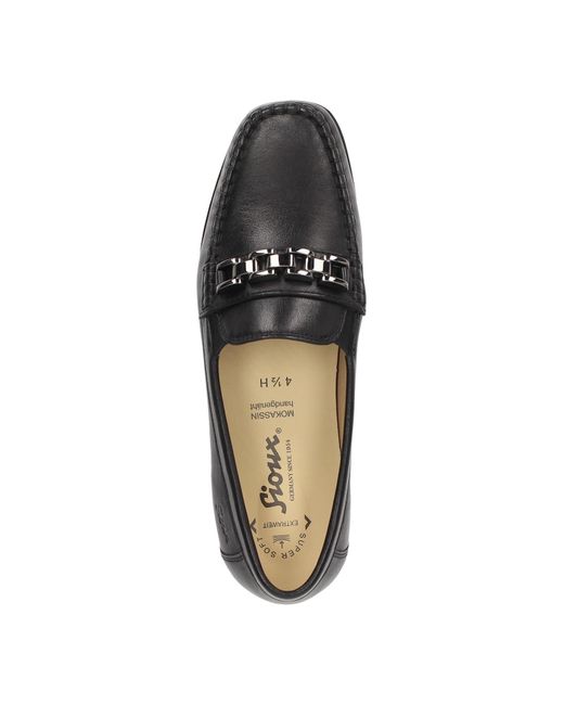 Sioux Black Mokassin Cortizia