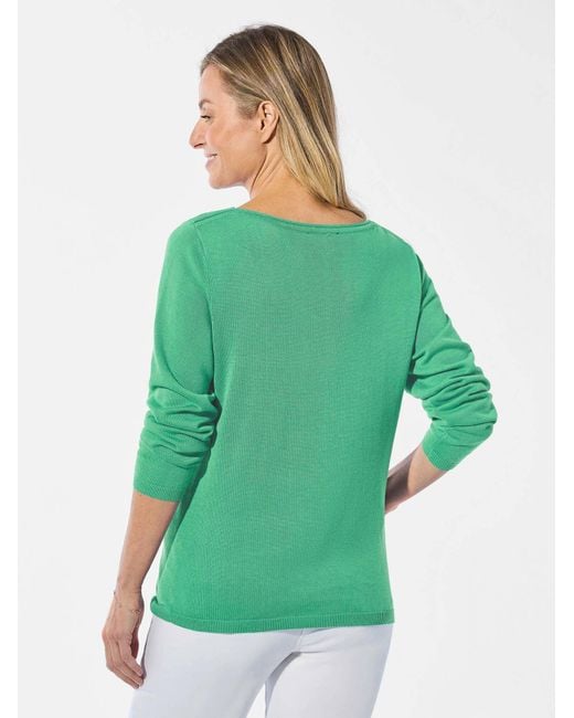 Goldner Green Pullover