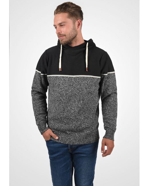 INDICODE Pullover Lynde in Black für Herren