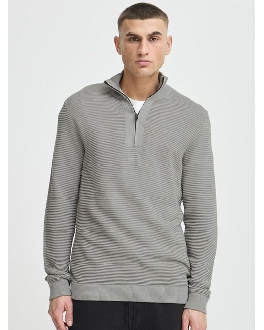 Solid Pullover 'valencia' in Gray für Herren