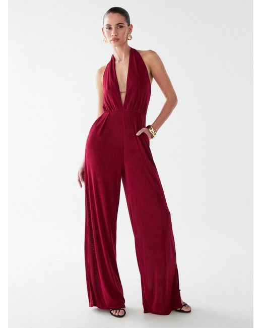 BWLDR Red Jumpsuit Mel