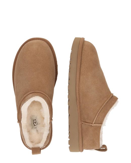 Ugg Brown Boots Classic Micro