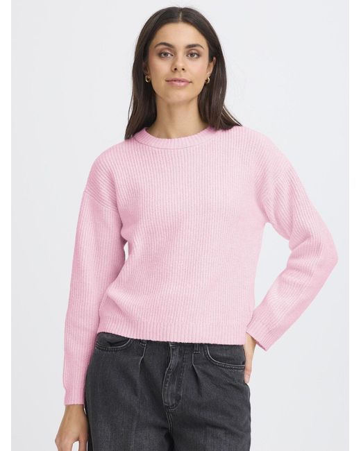 Oxmo Pink Strickpullover