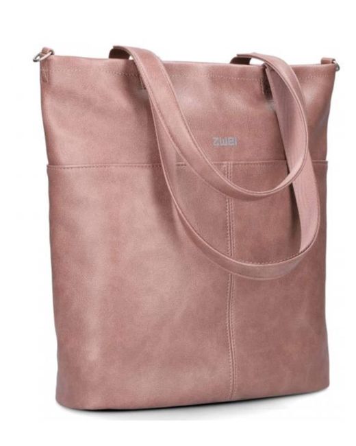 Zwei Brown Shopper