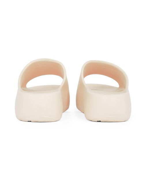 Tommy Hilfiger White Pantolette 'Ess'