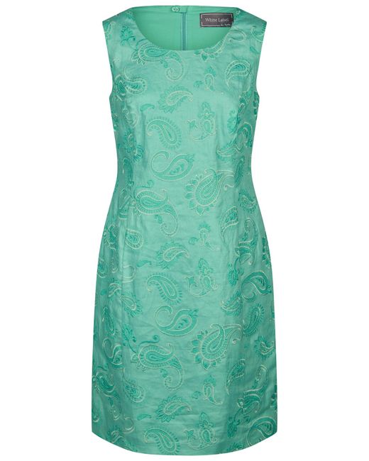 White Label Green Etuikleid