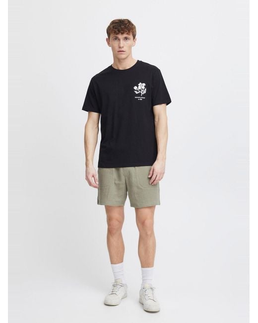Solid Shirt Fulton in Black für Herren