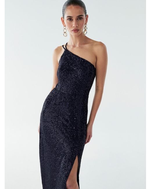 BWLDR Blue Kleid Boston