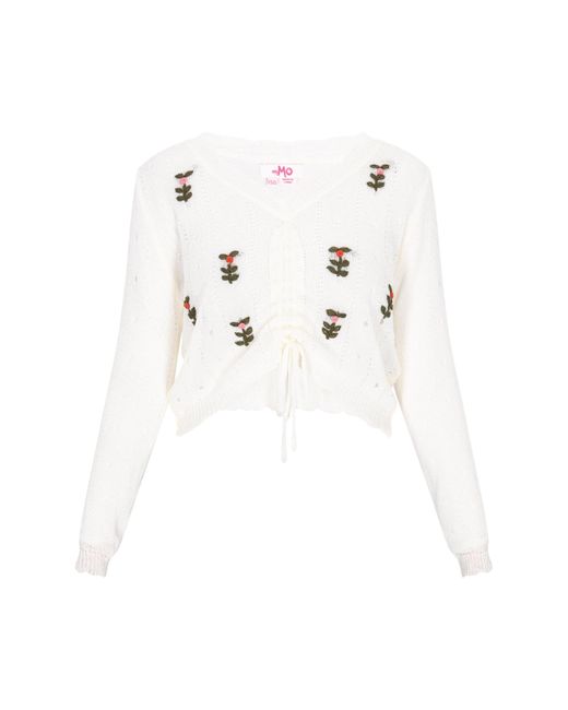 myMo White Pullover Comfy