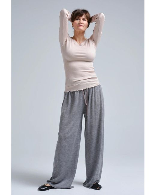 Seamless Basic Natural Pullover