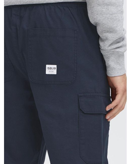 Solid Hose Caelan in Blue für Herren