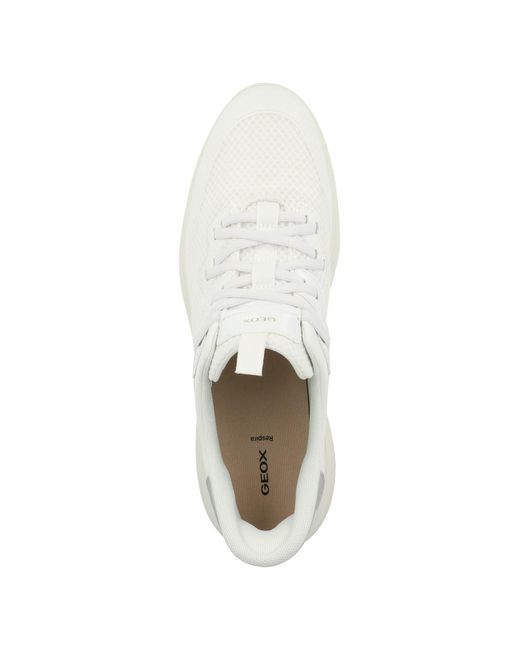 Geox White Sneaker Plummery