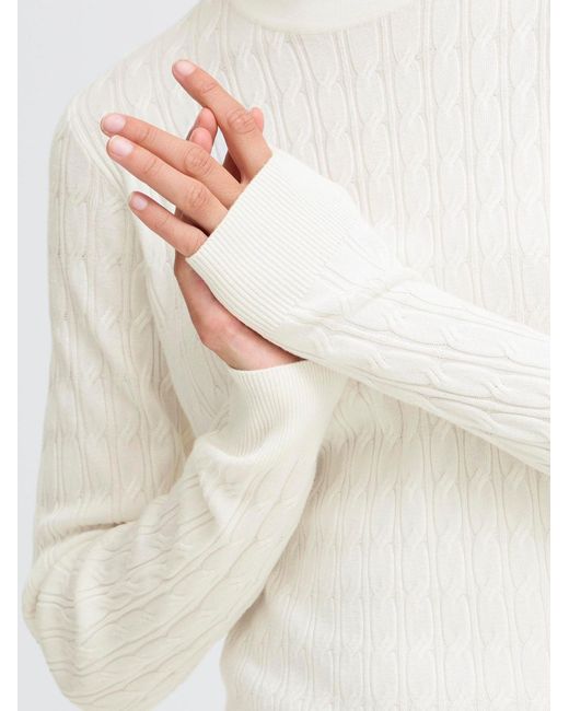Oxmo White Pullover