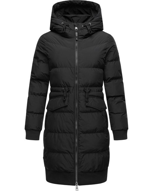 Ragwear Black Funktionsmantel 'Briosh'